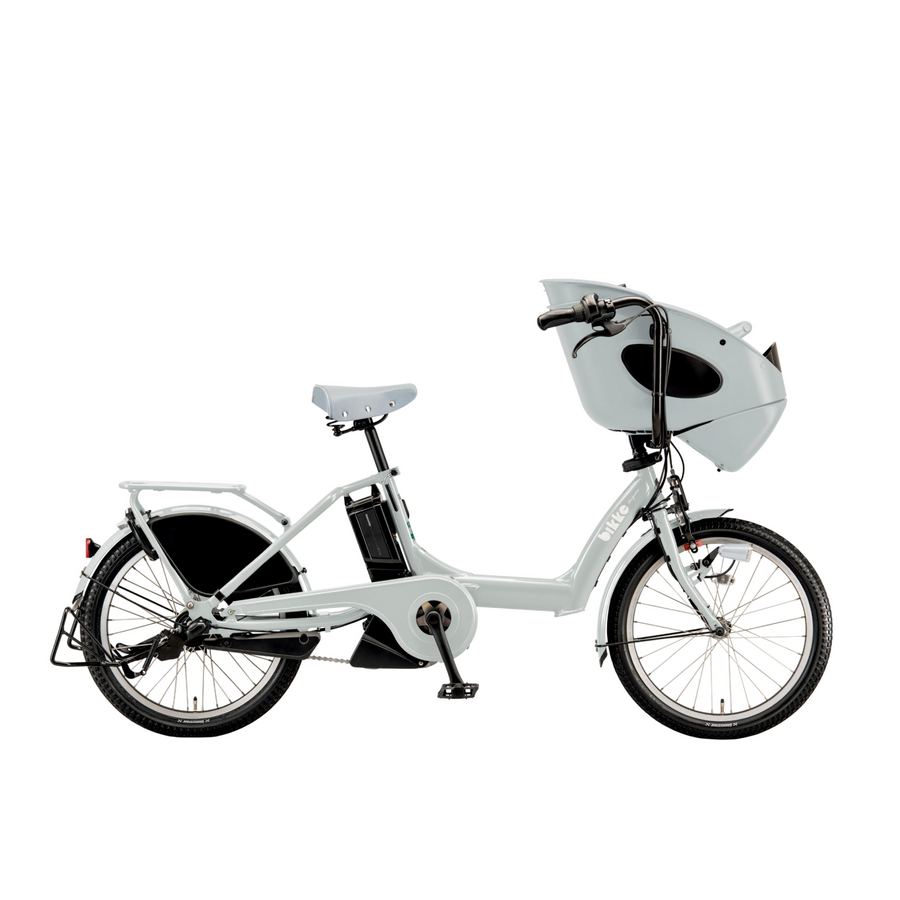 シートクッション新品　ビッケ2　電動自転車　限定色カーキ　ブリヂストン　子乗せ