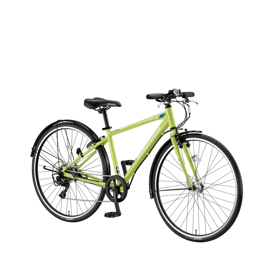 【じゅんぽ】ブリヂストン TB1 クロスバイク 420mm ネオンライム TB1(フレームサイズ:420mm)(2022年モデル) - Bridgestone